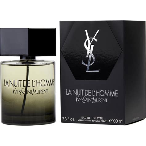 yves saint laurent mens la nuit de l& 39|la nuit de l'homme notes.